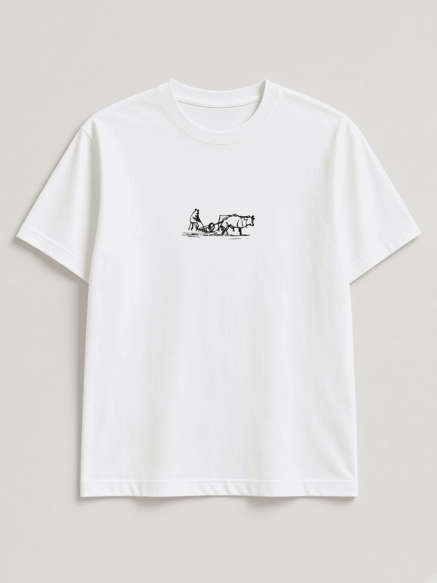 Limited Edition Embroidered Autumn Heavyweight T